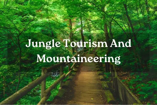 Jungle Tourism And Mountaineering